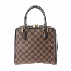 LOUIS VUITTON Damier Brera Brown Canvas Handbag